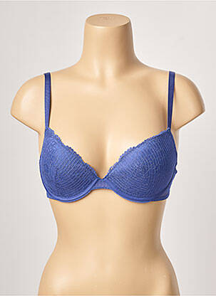 Sutien top sutien push-up top sutien push-up albastru PASSIONATA femeie