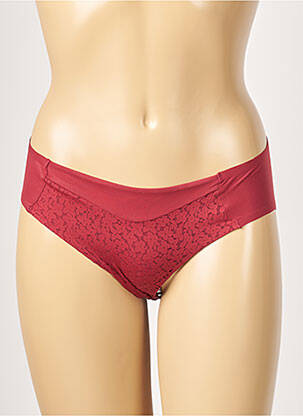 Chilot țesătură dantelă roșu FEMILET femme