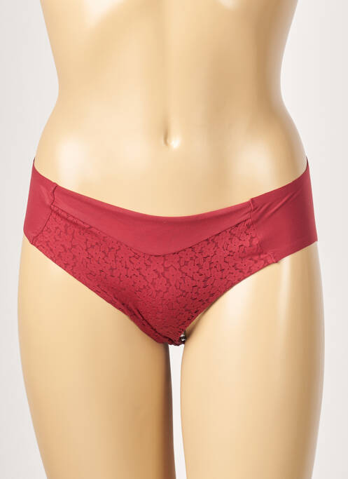 Chilot țesătură dantelă roșu FEMILET femme