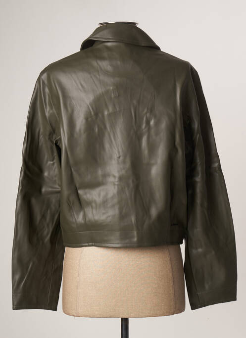 Geci din piele ecologică verde ANA SOUSA femeie