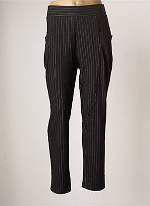 Pantalon drept elasticitate mărime normală negru MC PLANET femeie