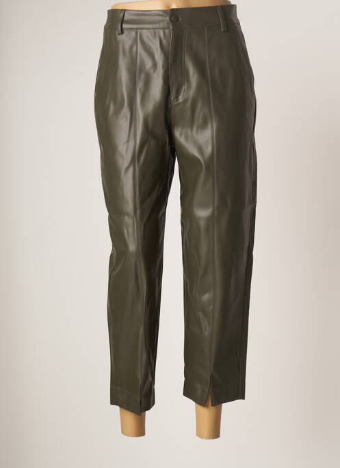 Pantalon 7/8 talie înaltă talie înaltă verde ANA SOUSA femme