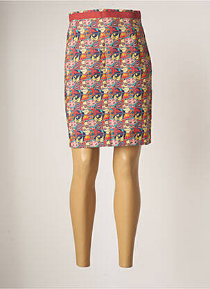 Fustă midi portocaliu LOLESFILLES femeie