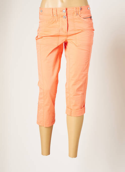 Pantalon trei sferturi portocaliu CECIL femeie