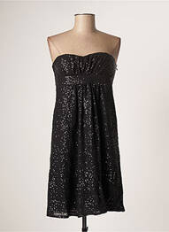 Rochie scurtă fără mâneci fără mâneci negru SINEQUANONE femme