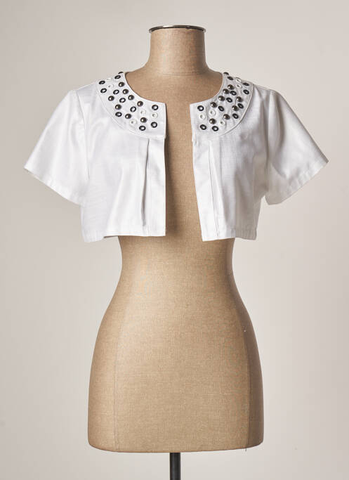 Bolero alb ZAPA femeie