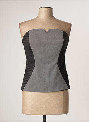 Top gri VERO MODA femeie