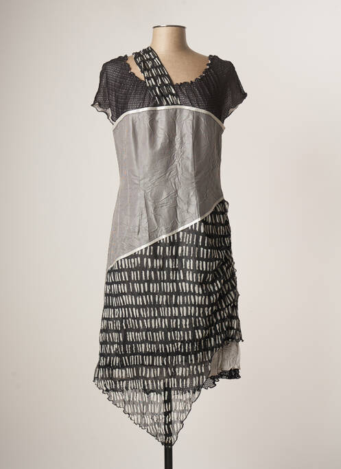 Rochie midi negru O.K.S femeie