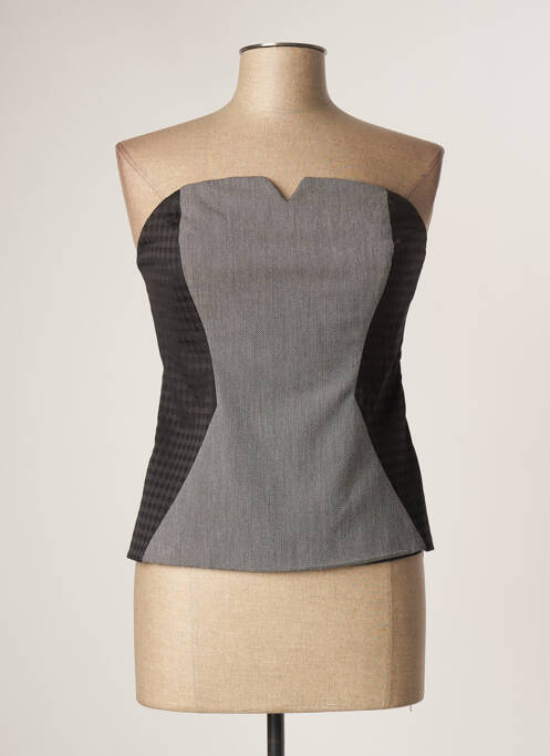 Top gri VERO MODA femeie