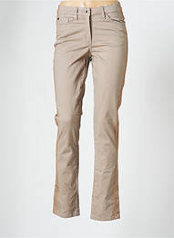 Pantalon slim elasticitate mărime normală bej CECIL femeie