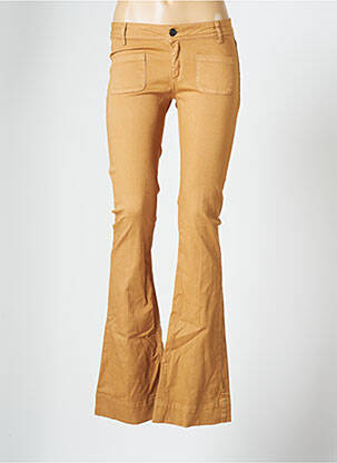 Blugi cu croială evazată bej SINEQUANONE femeie