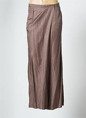 Pantalon larg maro SINEQUANONE femeie