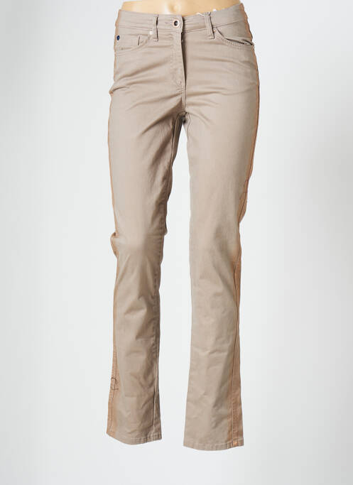 Pantalon slim bej CECIL femeie