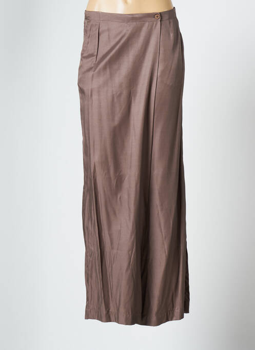 Pantalon larg maro SINEQUANONE femeie