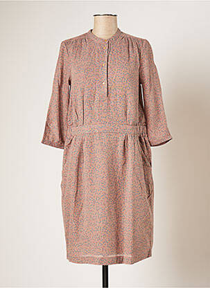 Rochie midi roz NOA NOA femeie