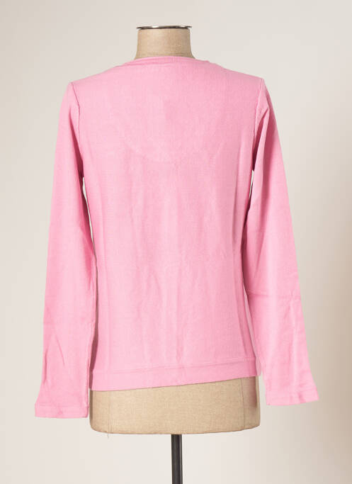 Vestă cu mâneci lungi roz MISTRAL femeie