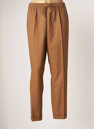 Pantalon chino maro KAFFE femeie