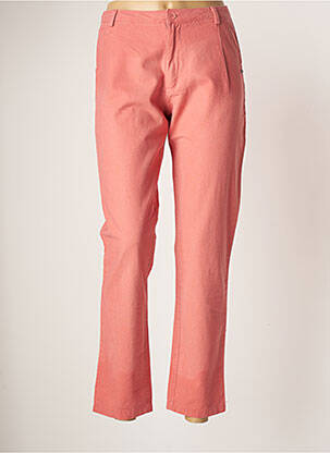 Pantalon chino roz GOUBI femeie