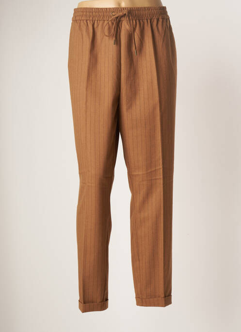 Pantalon chino maro KAFFE femeie