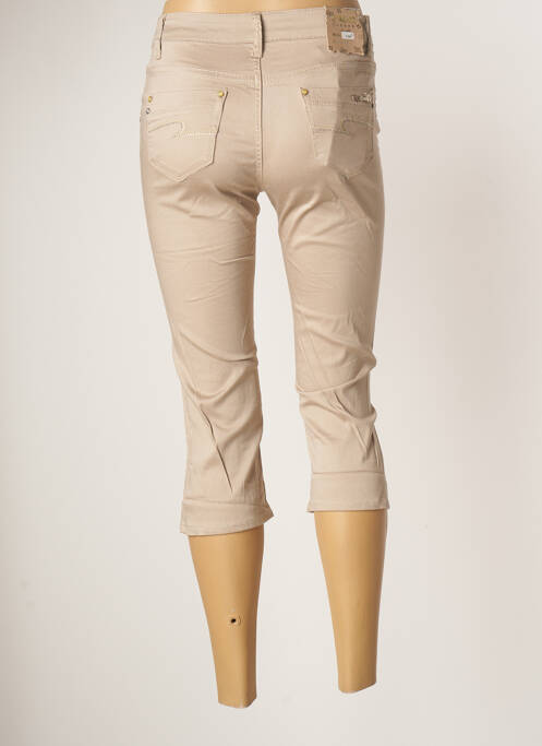 Pantalon trei sferturi bej X-MAX femeie