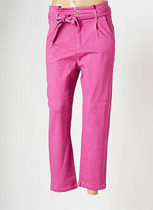 Pantalon 7/8 violet GRACE & MILA femeie