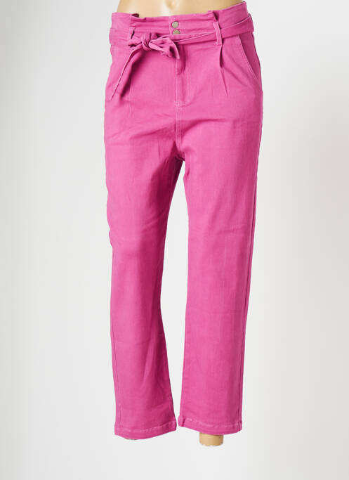 Pantalon 7/8 violet GRACE & MILA femeie