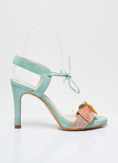 Sandale/Pantofi decupați verde LODI femeie