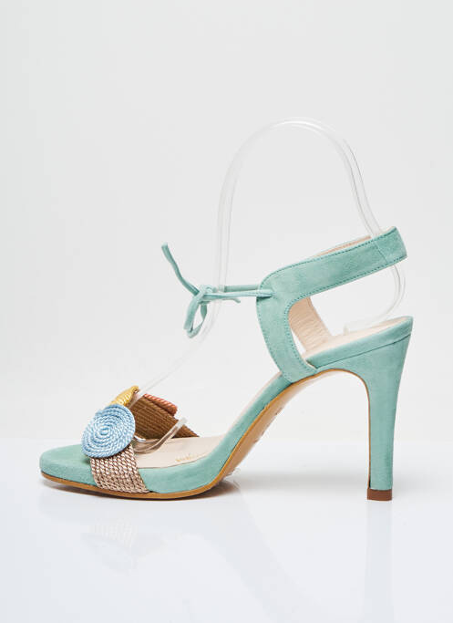 Sandale/Pantofi decupați verde LODI femeie