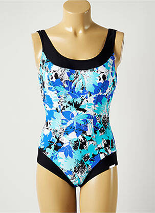 Costum de baie dintr-o singură piesă albastru OLYMPIA femeie