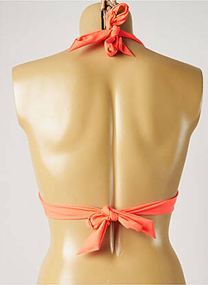 Sutien de costum de baie elasticitate top triunghiuri roz MARIE JO femeie