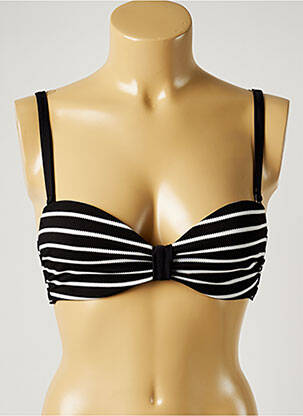 Sutien de costum de baie elasticitate top bentiță negru SASSA femeie