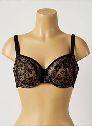Sutien broderie negru BARBARA femeie