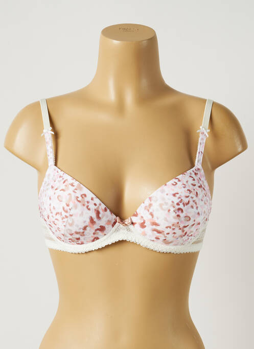 Sutien broderie top sutien modelat roz ANTINEA femme