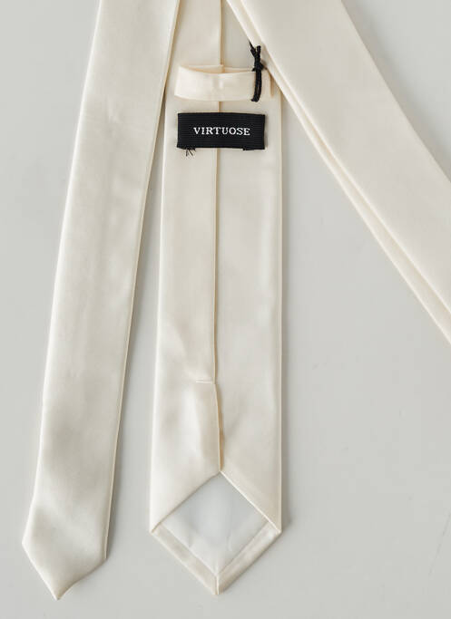Cravată alb VIRTUOSE bărbat