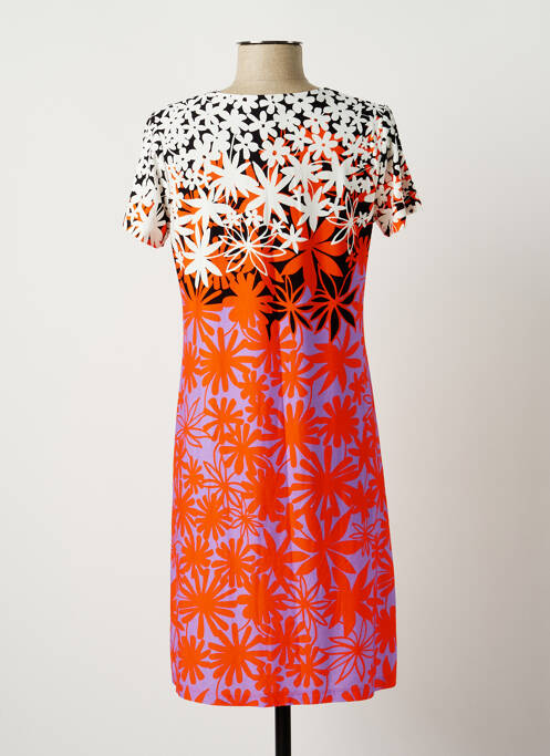 Rochie midi portocaliu SENORETTA femeie