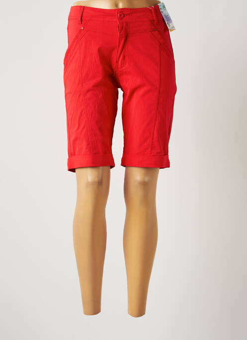 Bermudă roșu QUATRE VINGT JOURS femeie
