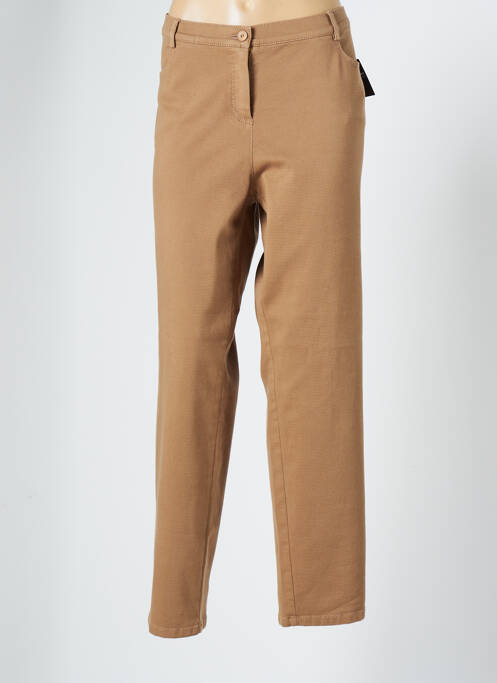 Pantalon slim maro FRANK WALDER femeie