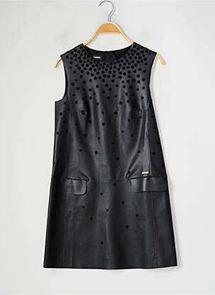 Rochie midi negru DSQUARED2 fată