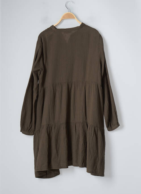 Rochie midi verde HARTFORD fată