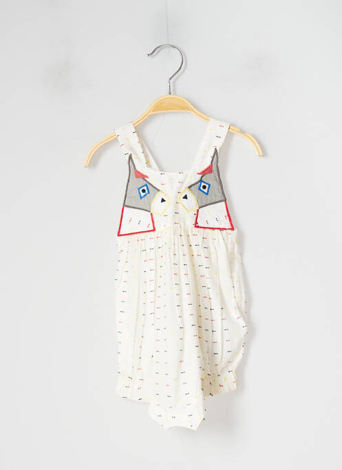 Salopetă pentru bebeluși bej STELLA MCCARTNEY fată