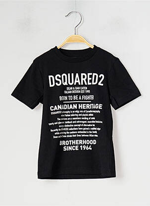 Tricou negru DSQUARED2 băiat