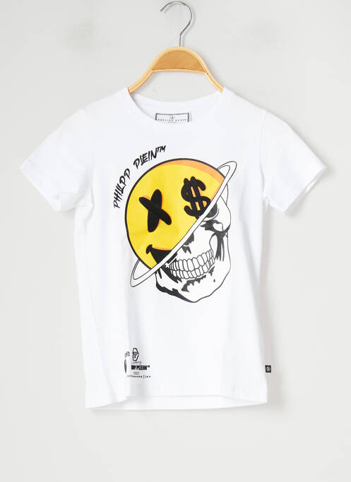 Tricou alb PHILIPP PLEIN fată