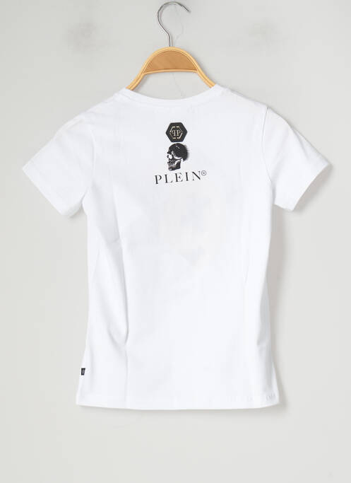 Tricou alb PHILIPP PLEIN fată