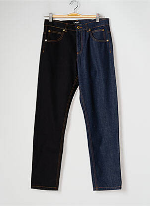 Blugi cu croială dreaptă albastru BALMAIN fată