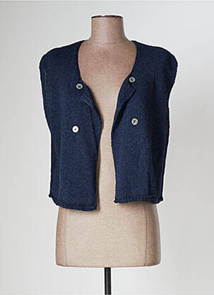 Vestă fără mâneci albastru MONTAGUT femeie