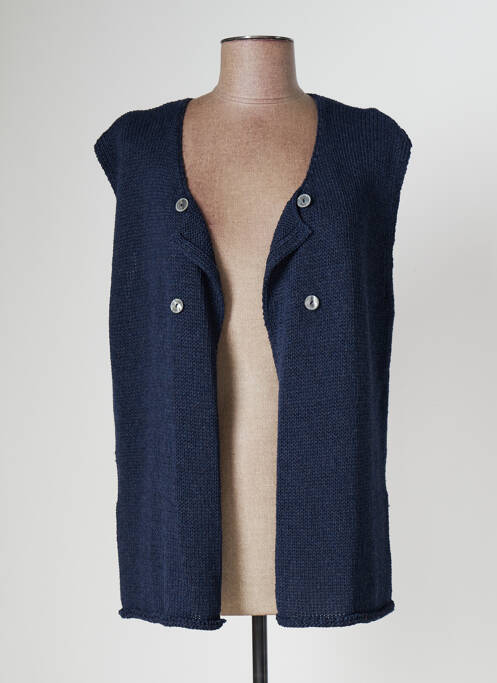 Vestă fără mâneci albastru MONTAGUT femeie