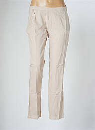 Pantalon drept mărime normală mărime normală bej LA FIANCEE DU MEKONG femeie