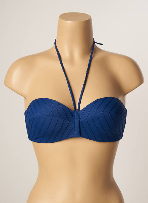 Sutien de costum de baie albastru LOU femeie