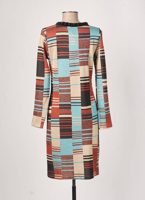 Rochie midi maro LOLESFILLES femeie