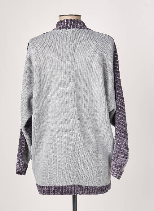 Vestă cu mâneci lungi gri ODEMAI femeie